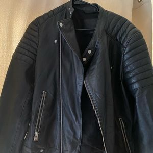 All Saints leather jacket